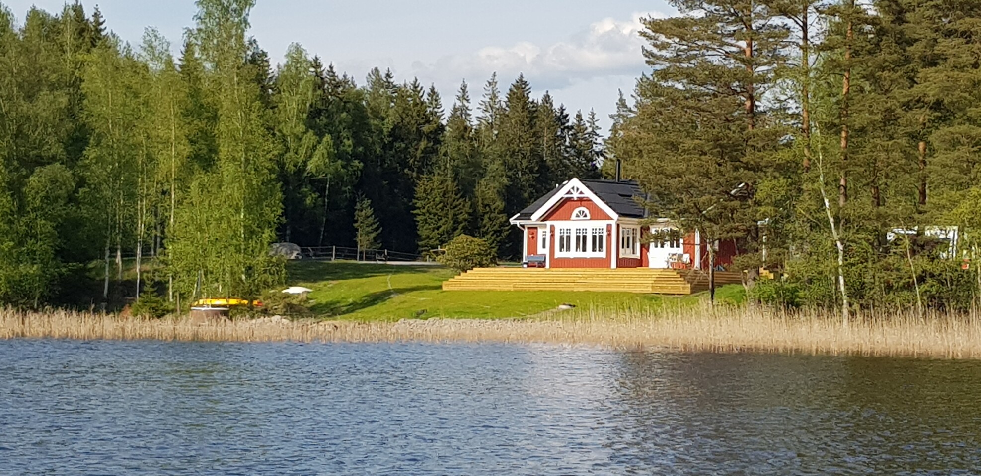 gemütlicher Sitzpatz am See